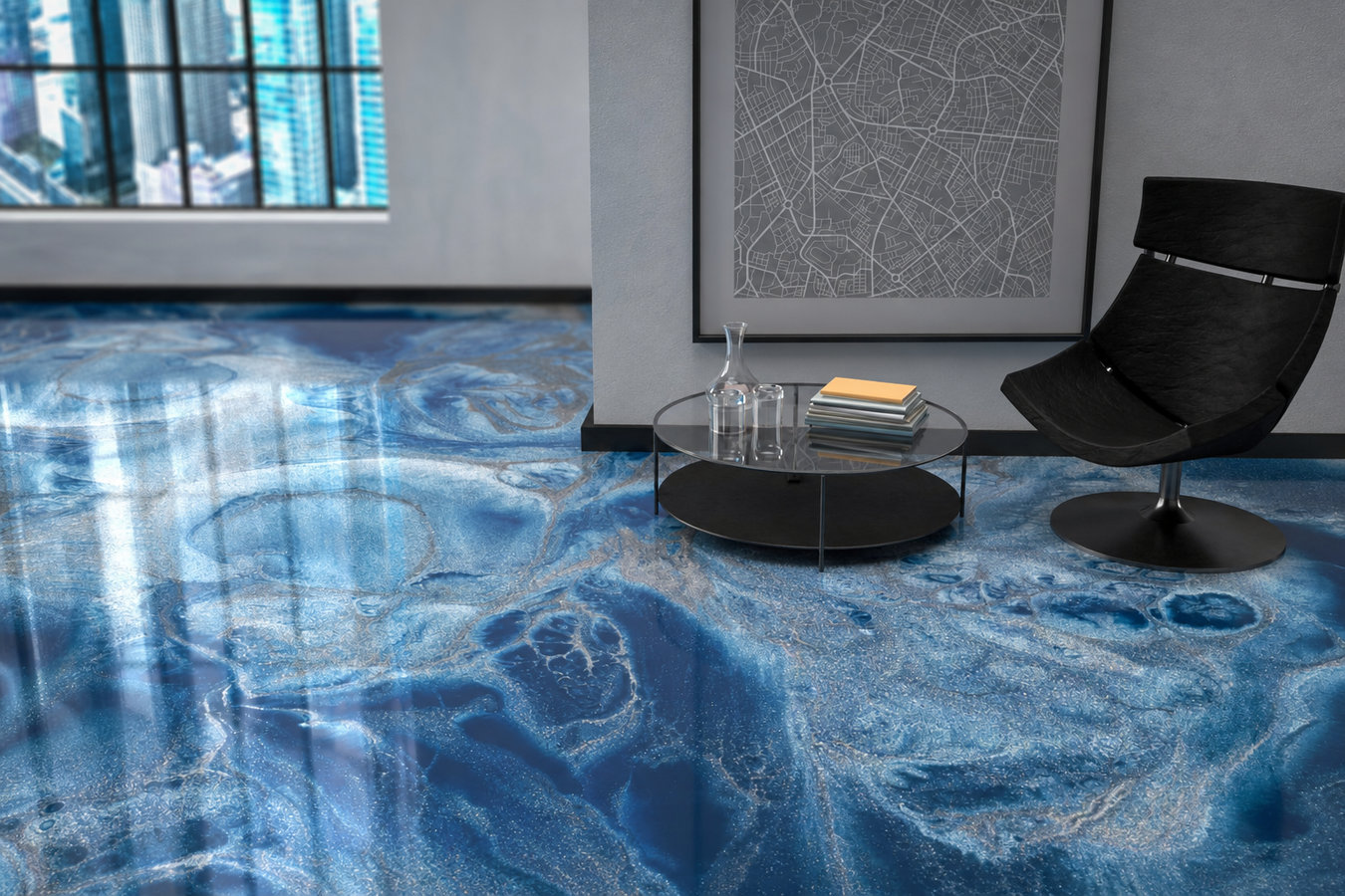 Metallic Epoxy Flooring